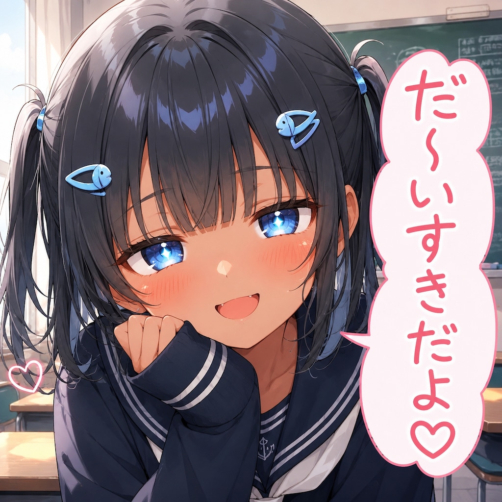 愛してるゲームをするこなつちゃん
