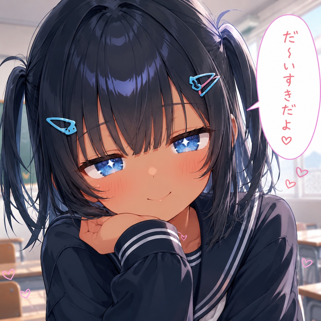 愛してるゲームをするこなつちゃん