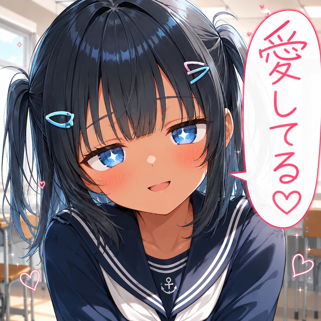 愛してるゲームをするこなつちゃん