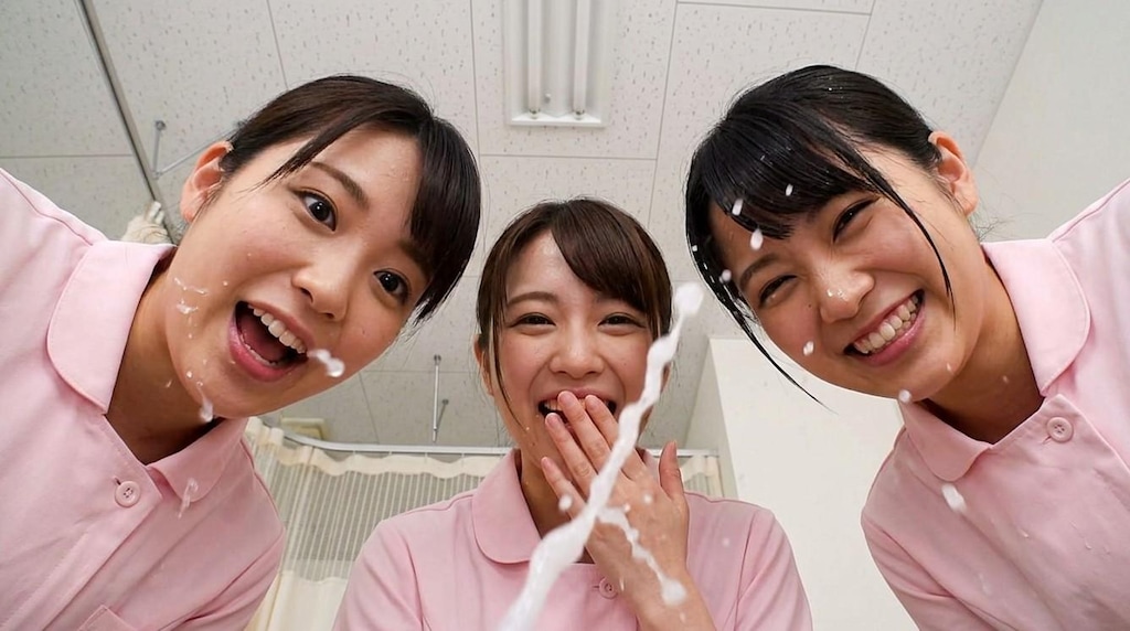 ナースに見つめられて出ちゃう