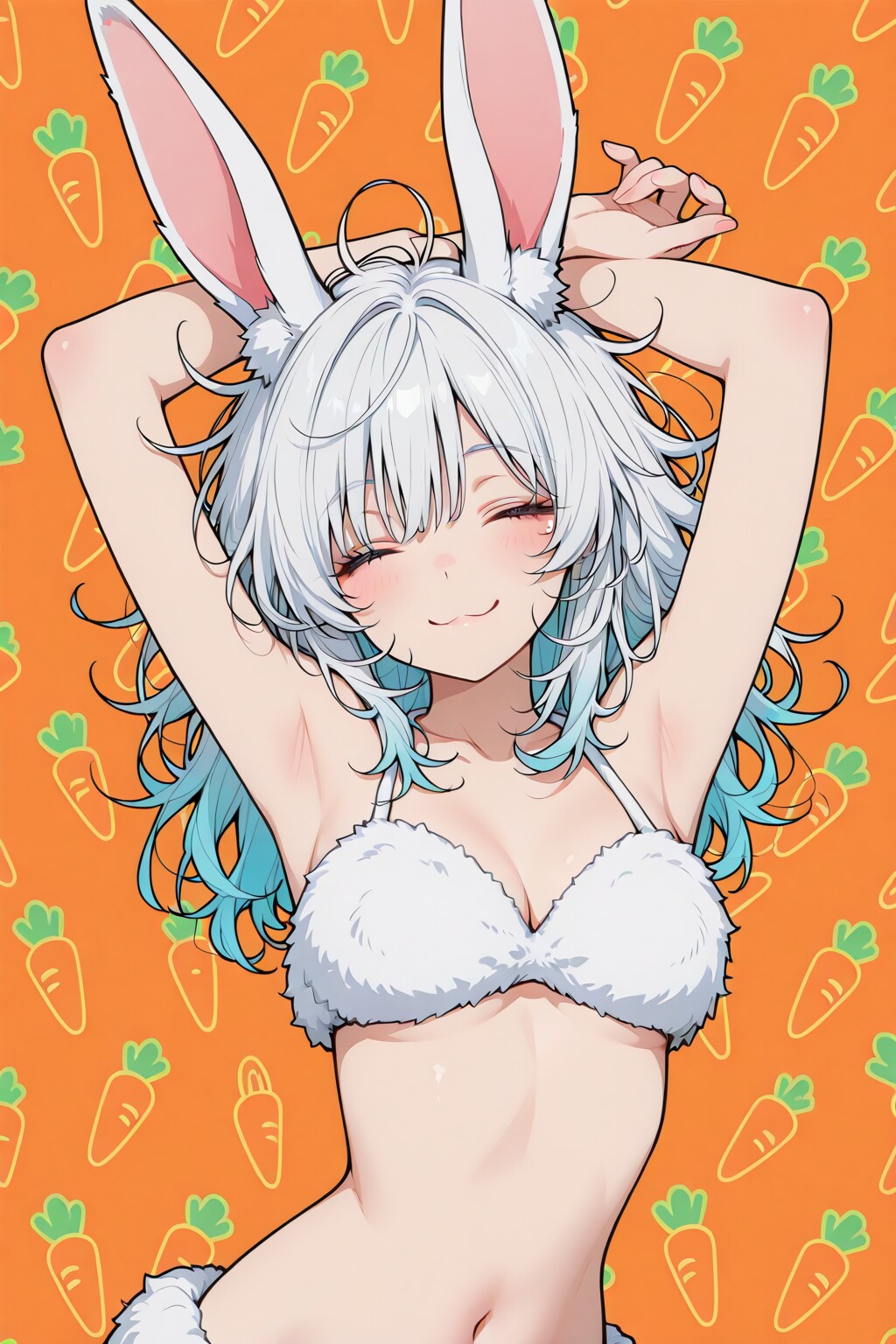 寝るうさ