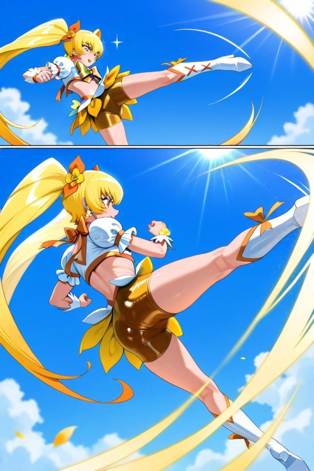 ハートキャッチプリキュア　キュアサンシャイン