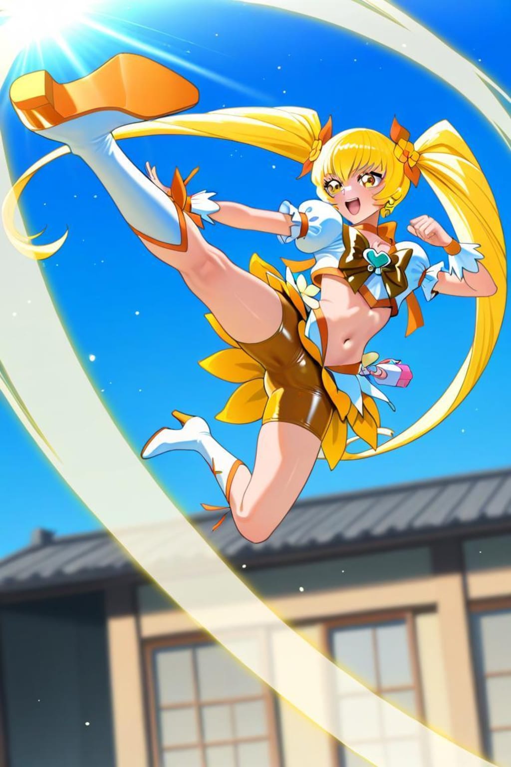 ハートキャッチプリキュア　キュアサンシャイン