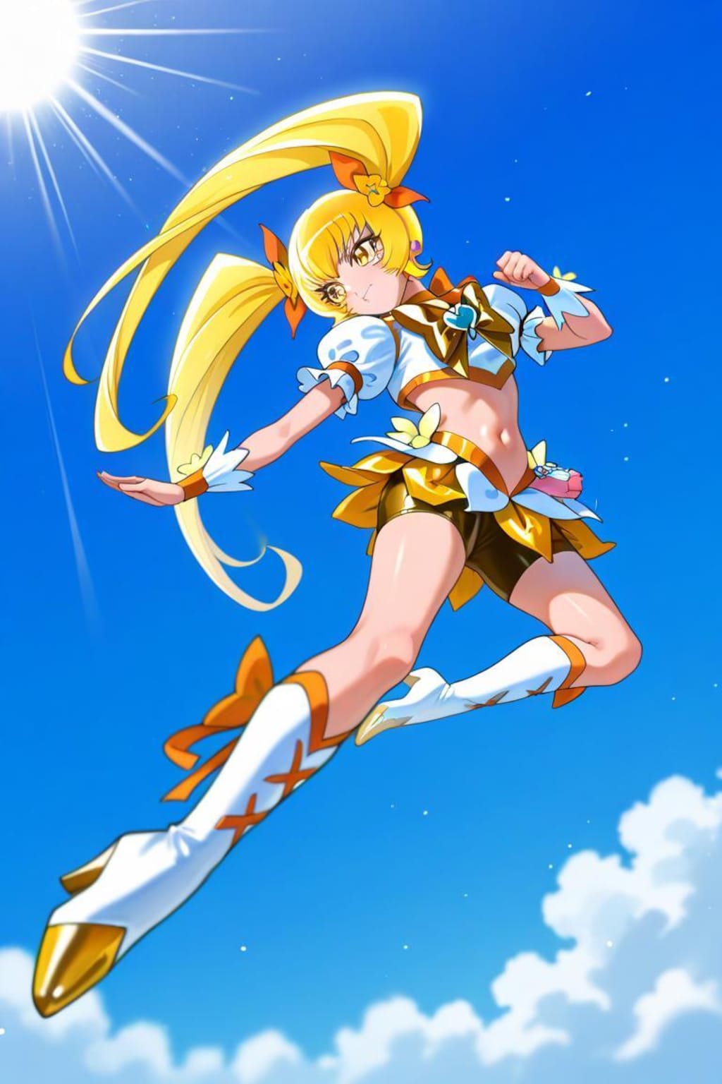 ハートキャッチプリキュア　キュアサンシャイン