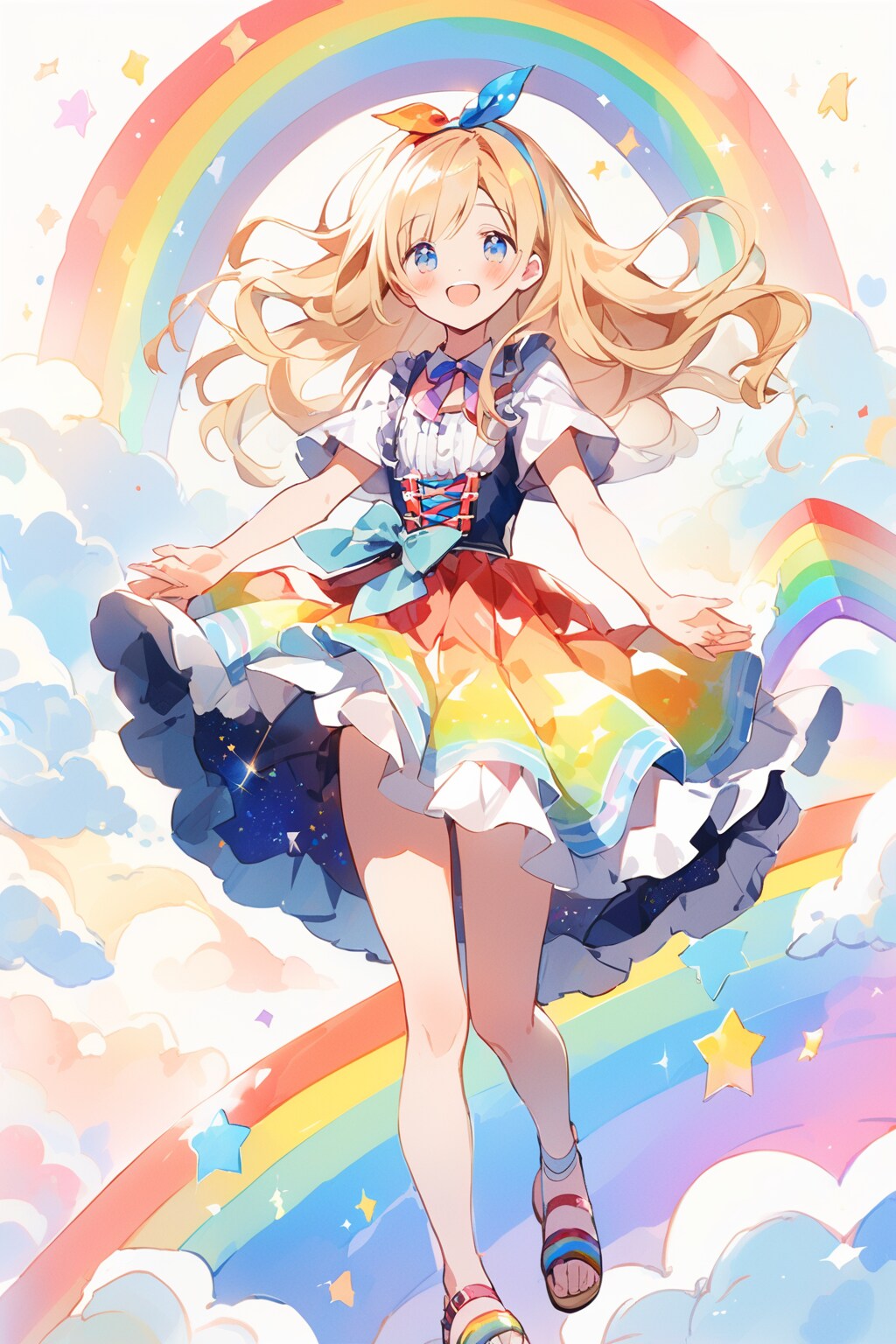 虹の架け橋🌈 | の人気AIイラスト・グラビア
