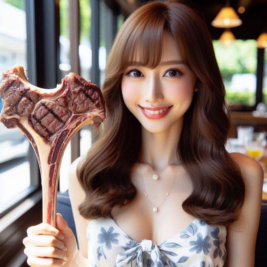 豪快に食べよう