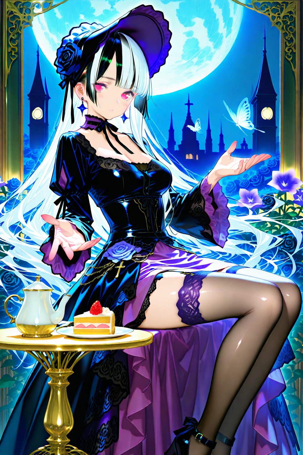 蒼き月夜のお茶会へようこそ