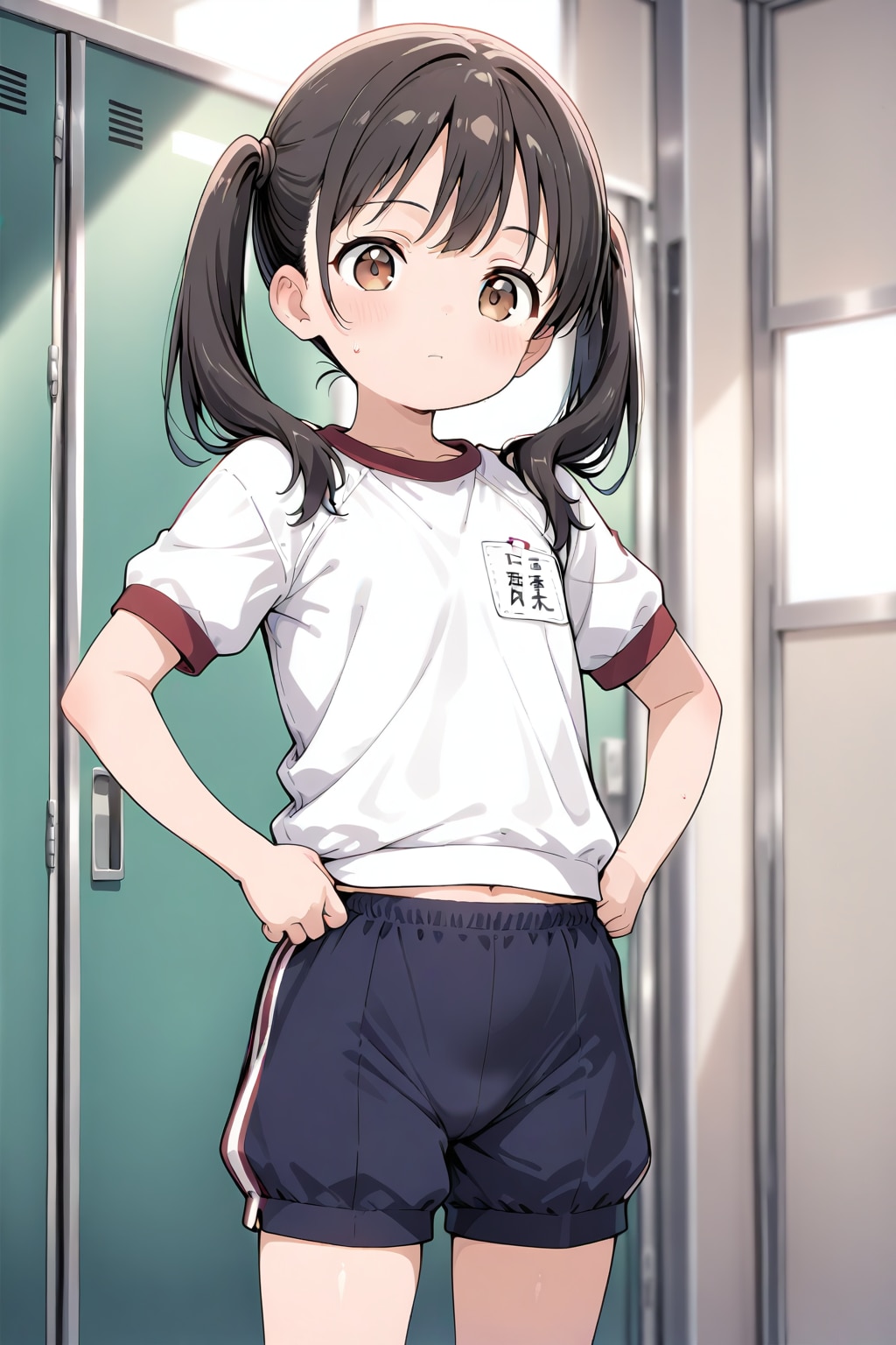 体操服美少女