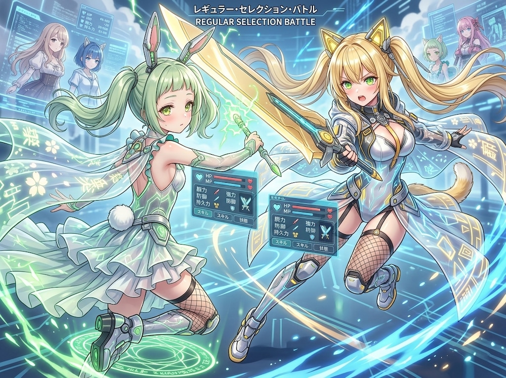 DAISYちゃんVS QILINちゃん