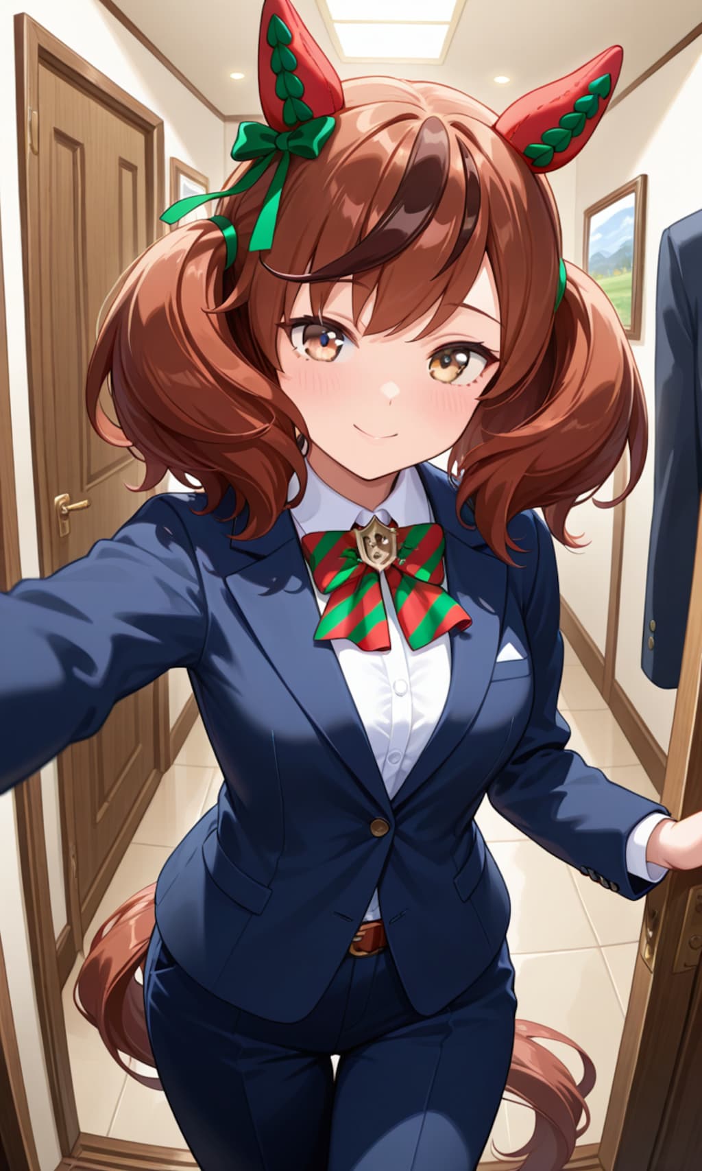 秘書をやってみたネイチャさん