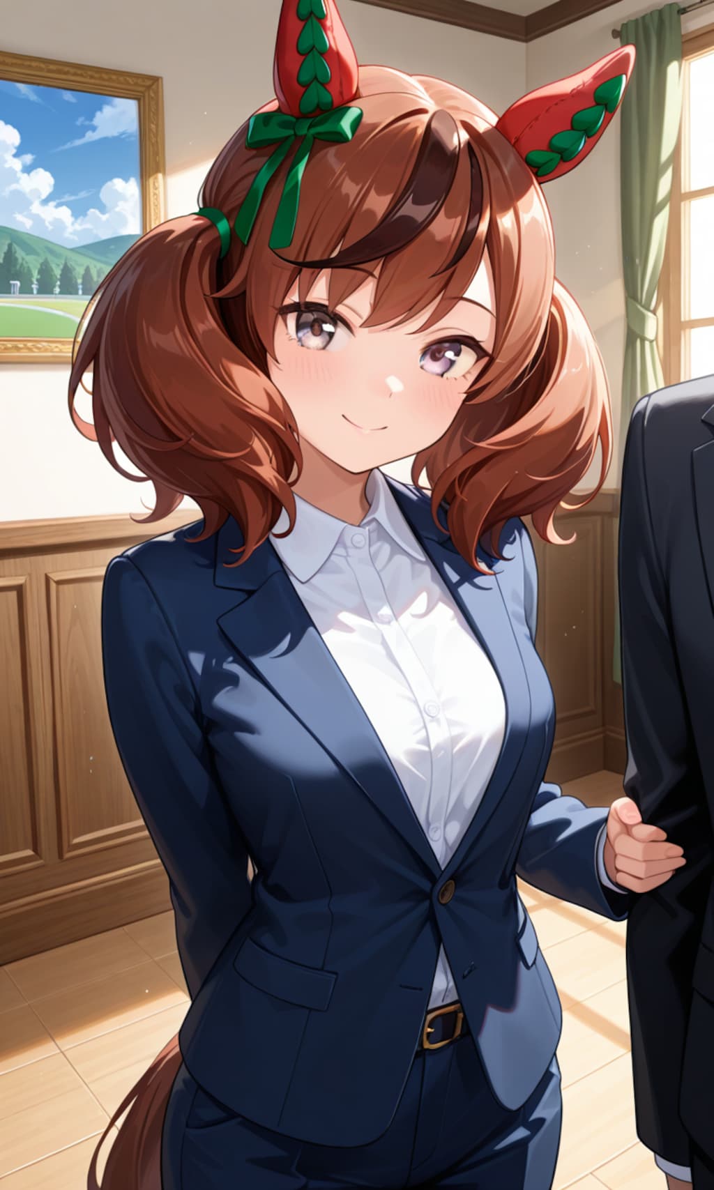 秘書をやってみたネイチャさん