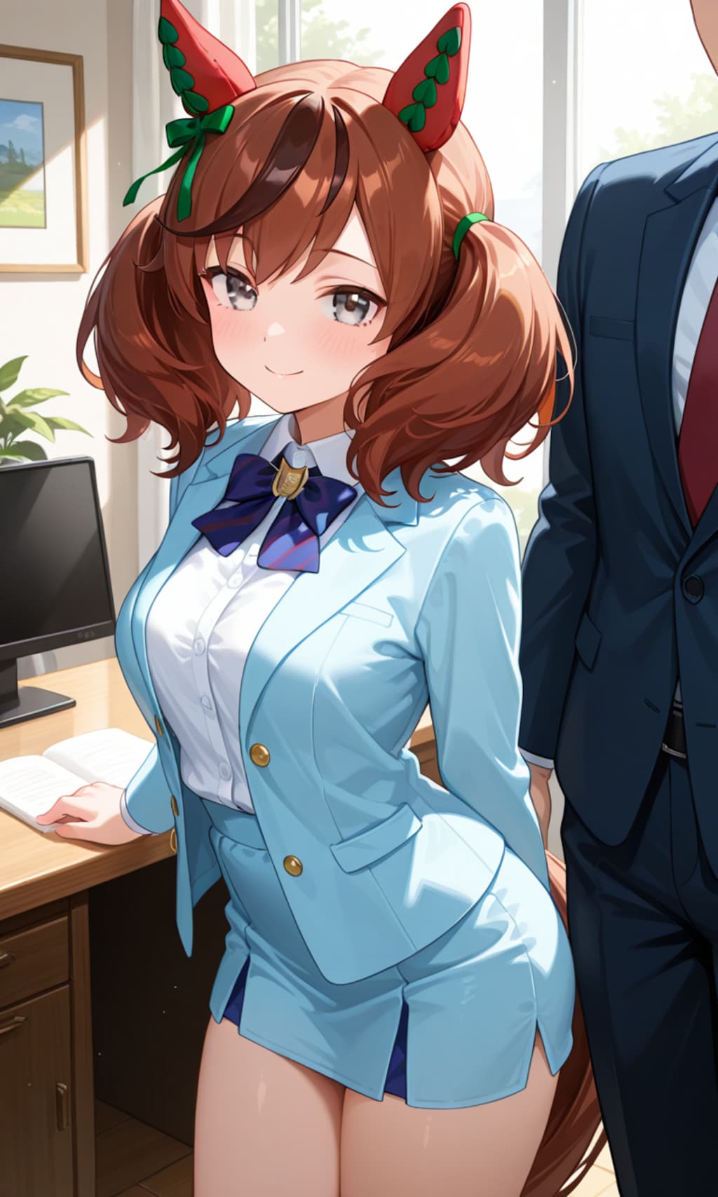 秘書をやってみたネイチャさん