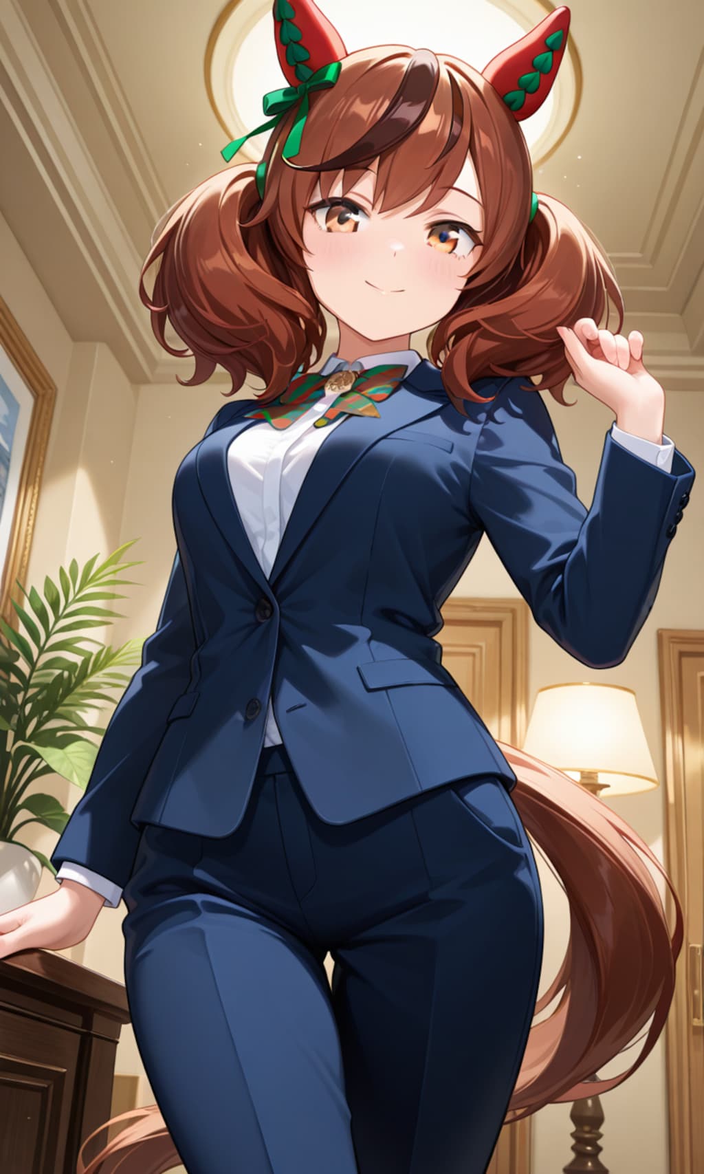 秘書をやってみたネイチャさん