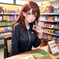 コンビニ女性店員01 4枚目