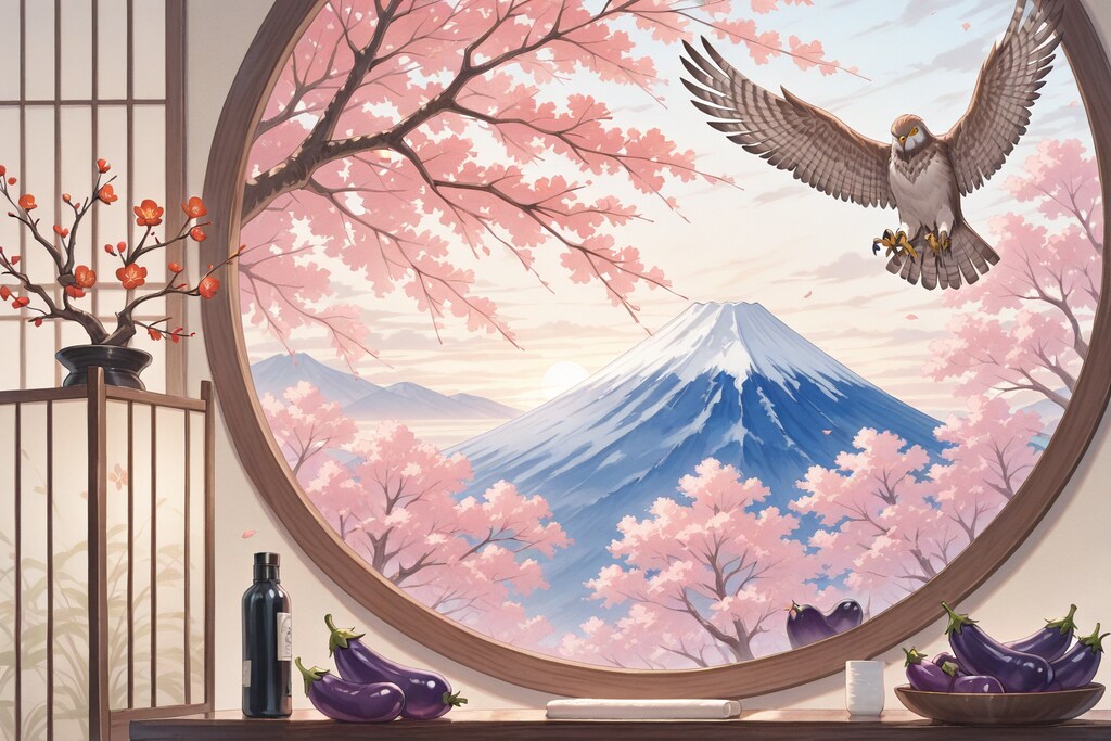 初夢「一富士二鷹三茄子」③