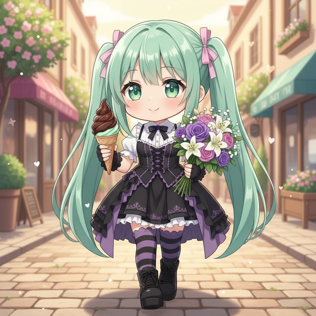 みどツイさん。2月19日 #チョコミントの日 | の人気AIイラスト・グラビア