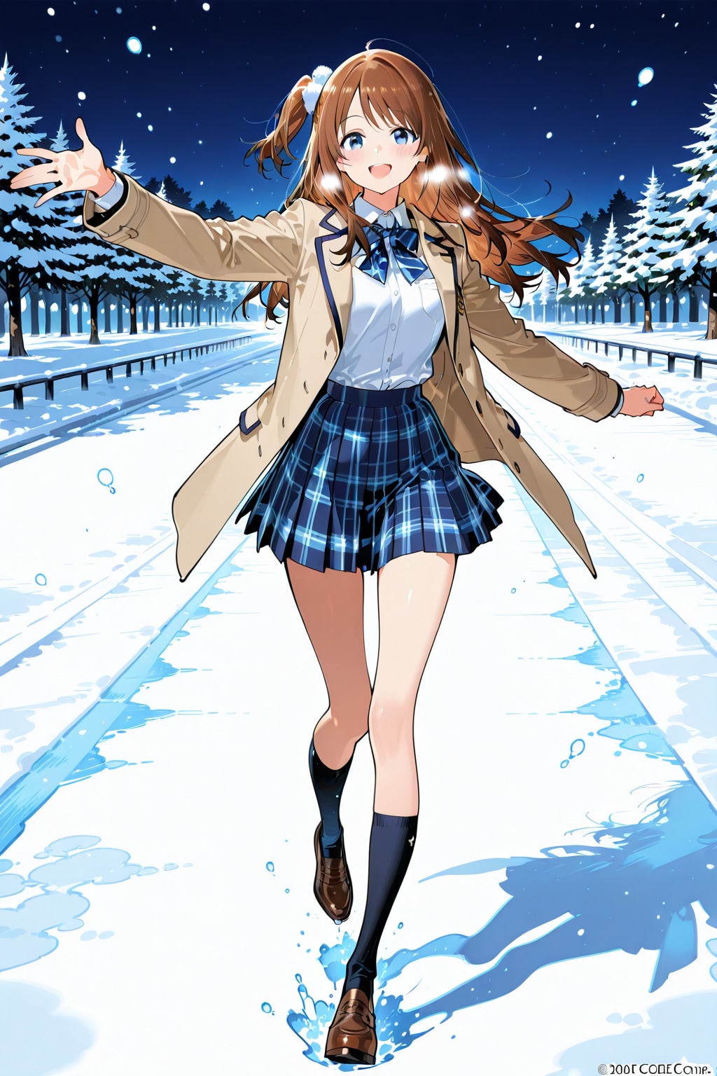 わ～い、雪だ～❤