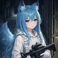 姫猫は、この銃（おもさ）で、独り純粋を守り抜く。 2枚目
