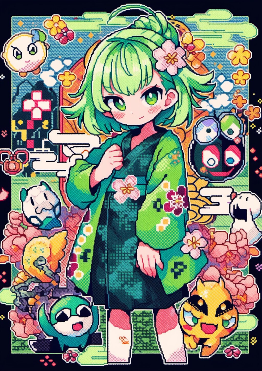 和風ポップアート🎨