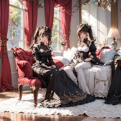 大富豪専用エロメイドレプリカント姉妹達の日常 235