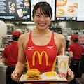 競泳美女、一日店長 5枚目