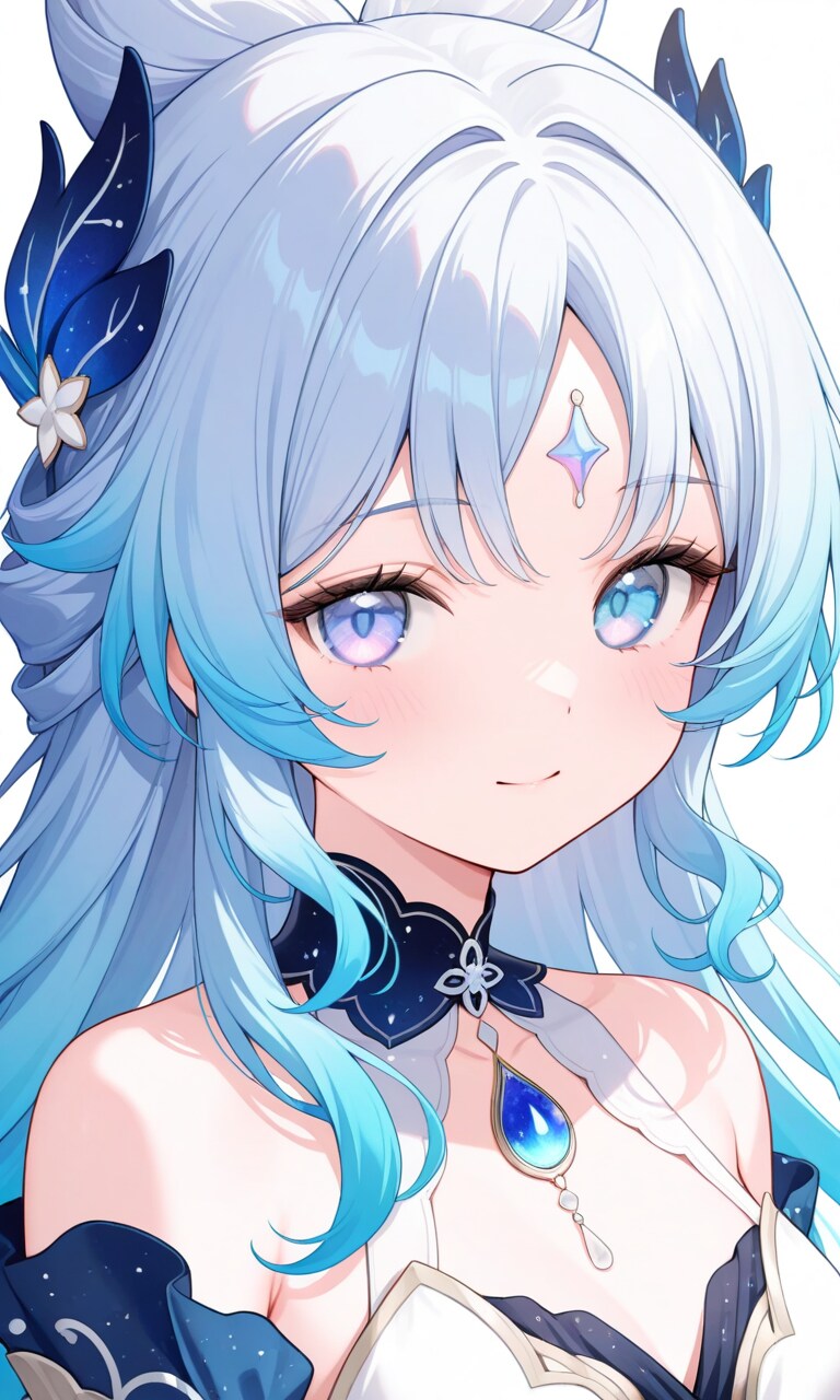淡いオッドアイ