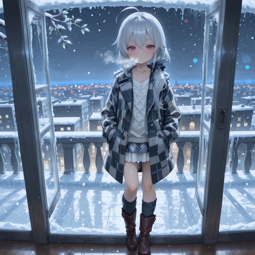 ポートレート・冬