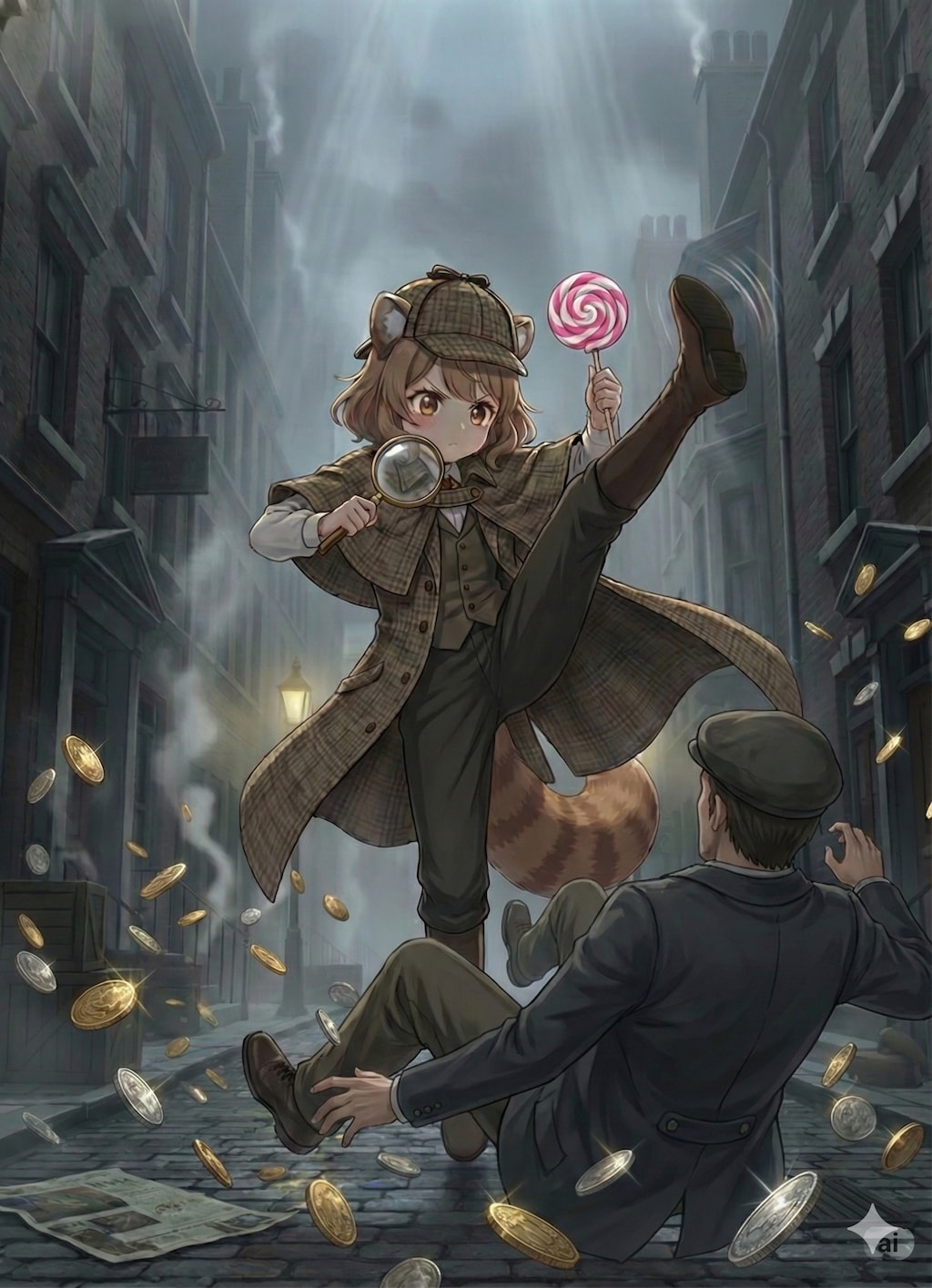 女子高生探偵つむぎ「探偵は足で稼ぐ商売」