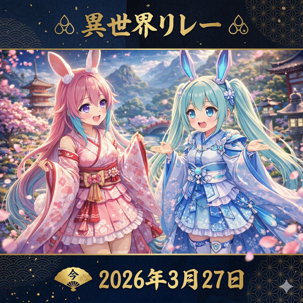 【リレー】和の衣装で始める異世界探索