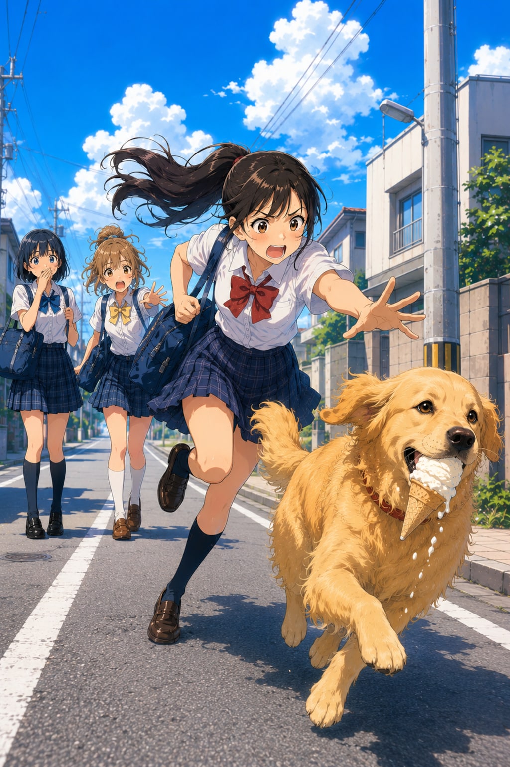 いたずらなレトリーバー