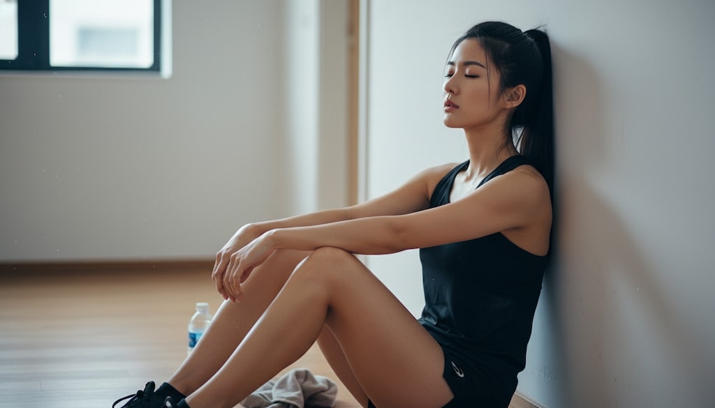 彼女の自室で（無防備）