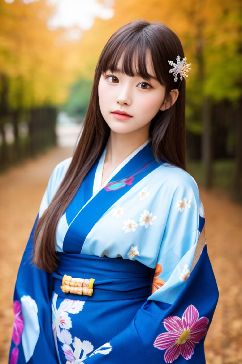 秋🍁⠜着物美人