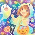 お化けと楽しいハロウィン 3枚目