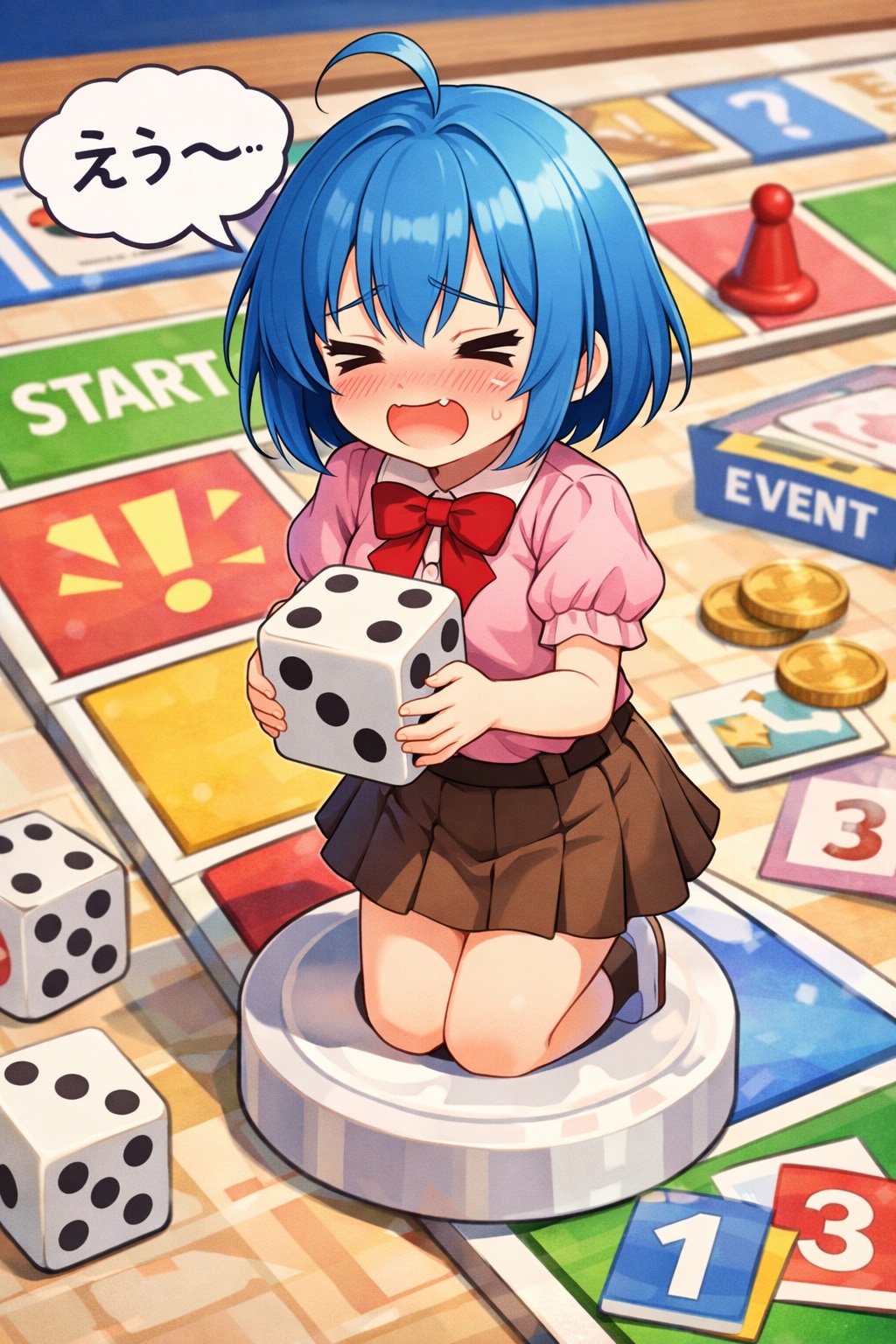 ダイス振りの代理ちゃん