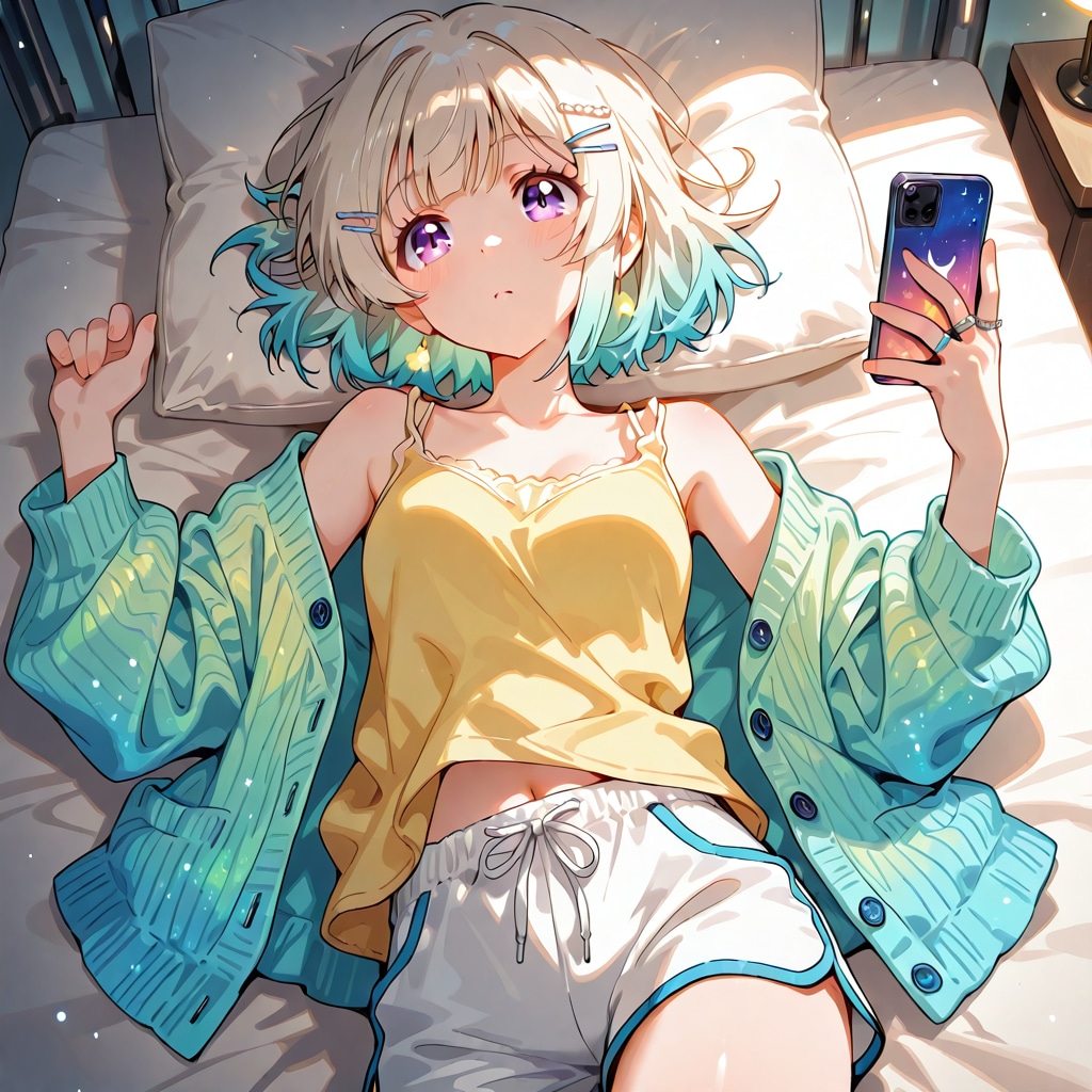 寝る前に生成…。