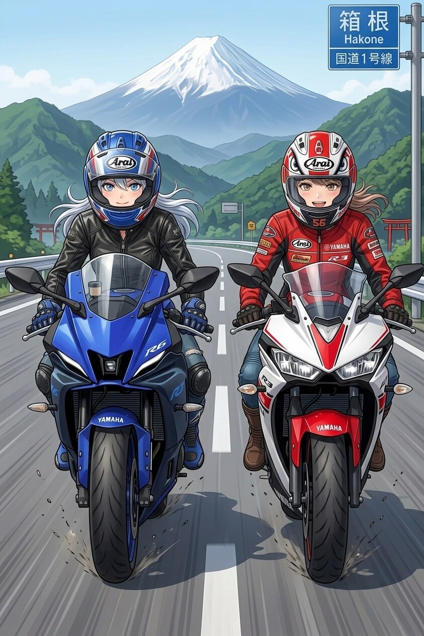 バイクの日みたいですよ✨ | の人気AIイラスト・グラビア