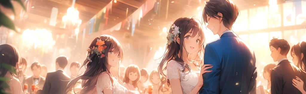 結婚式二次会にて