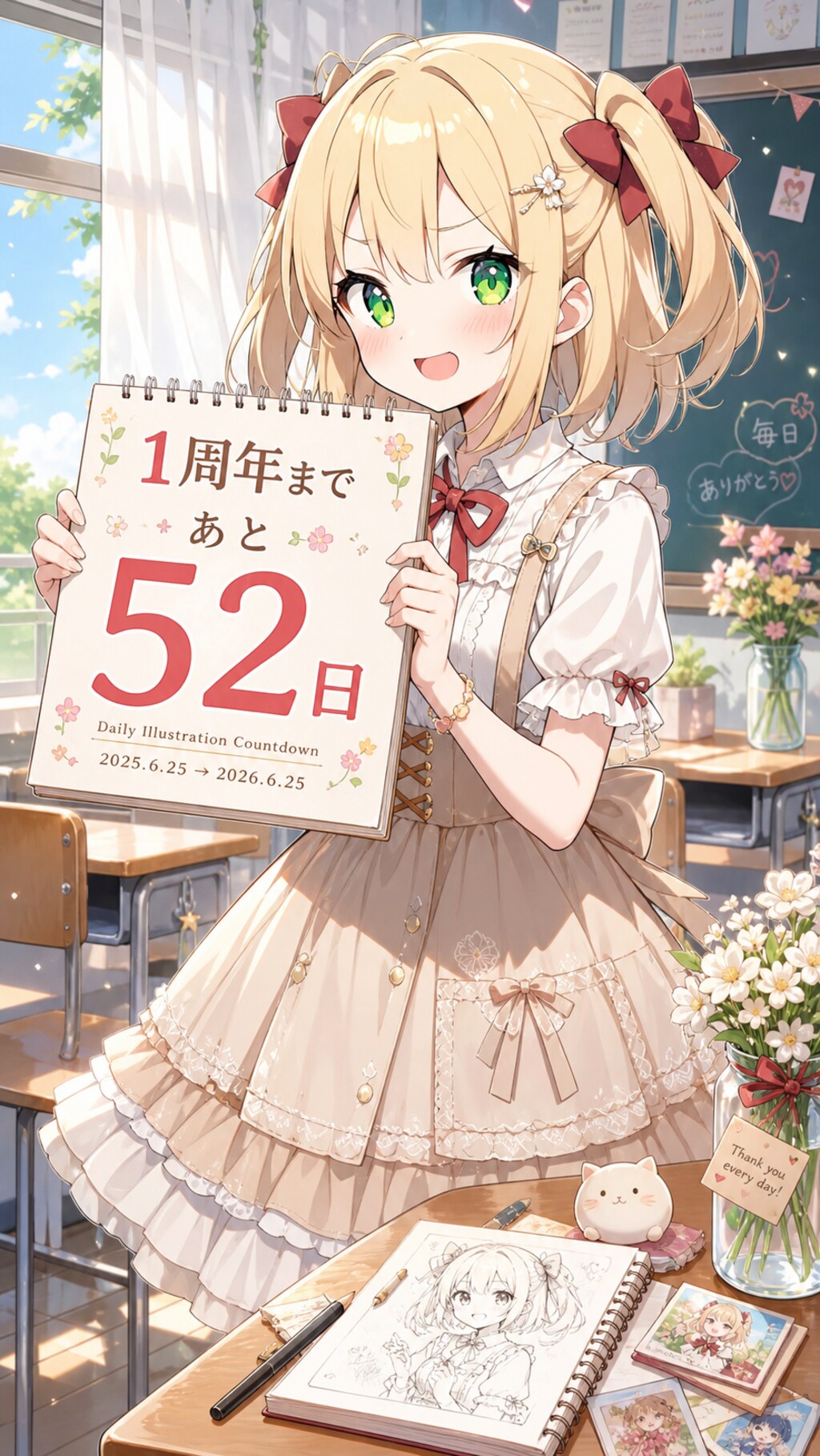 デイリーイラストカウントダウン