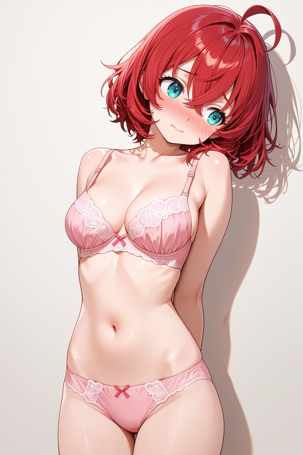 あんまり見られると…