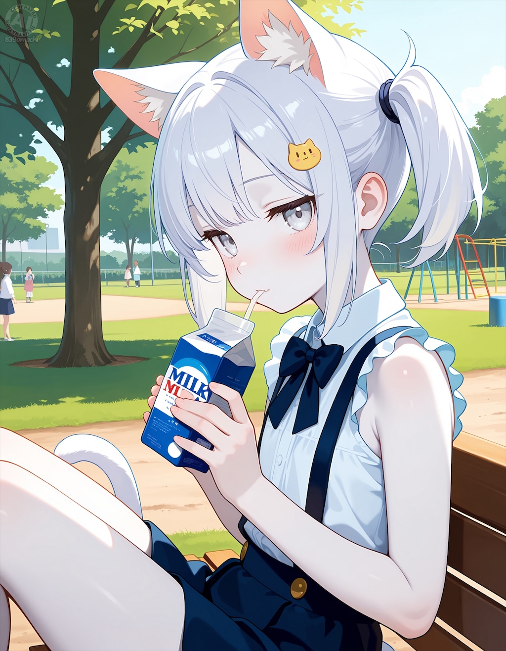 白猫のましろ