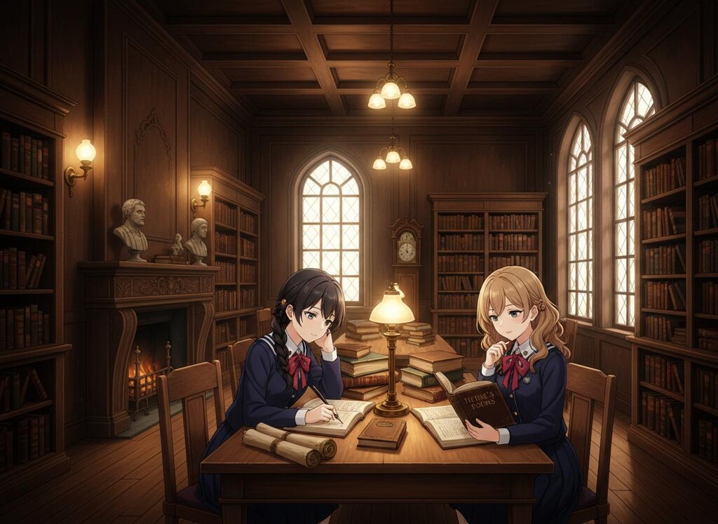 古風な女学校の一日