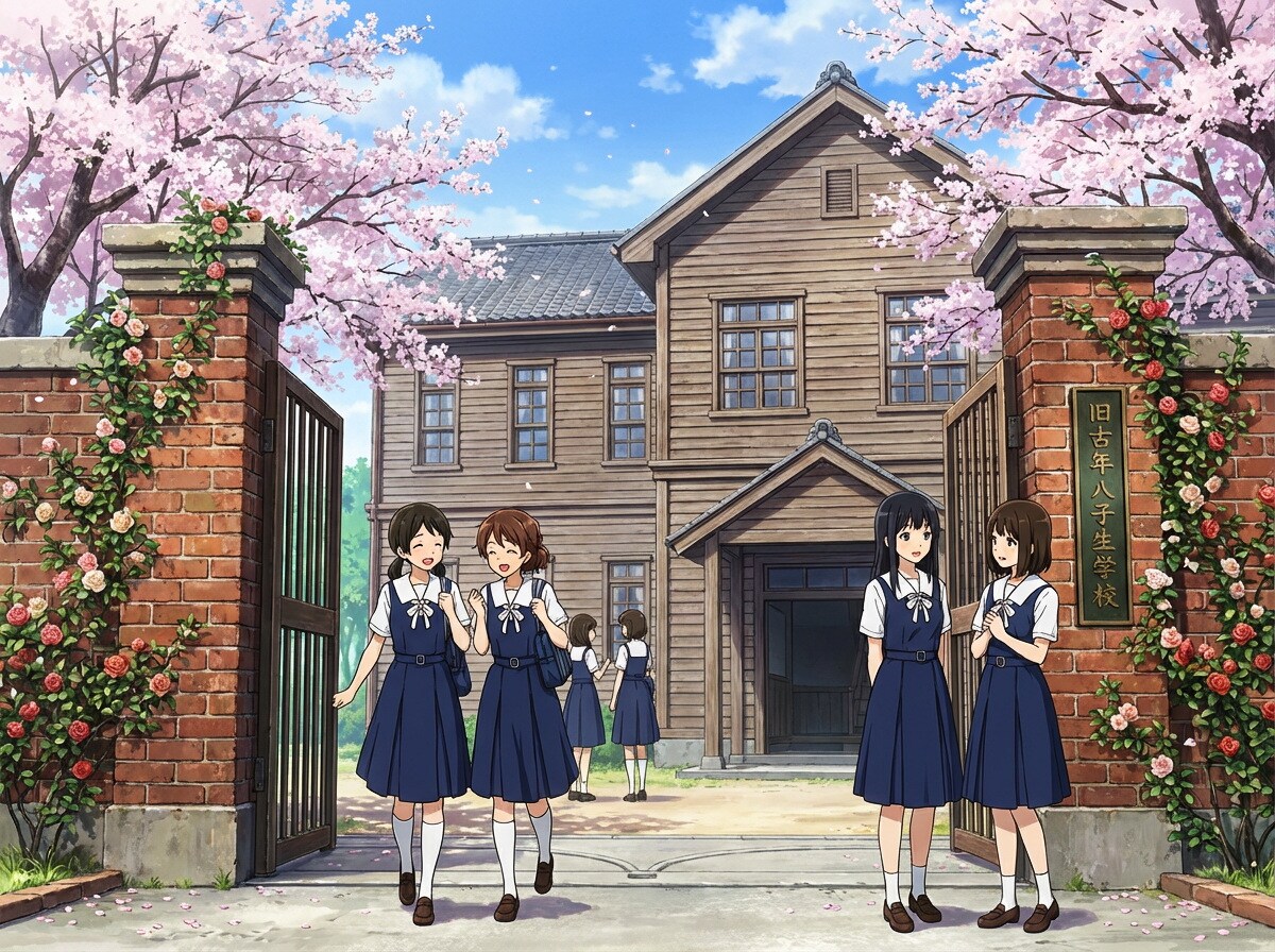 古風な女学校の一日 | の人気AIイラスト・グラビア