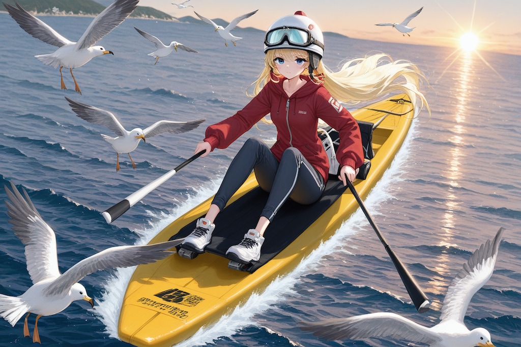 あの島に向かって