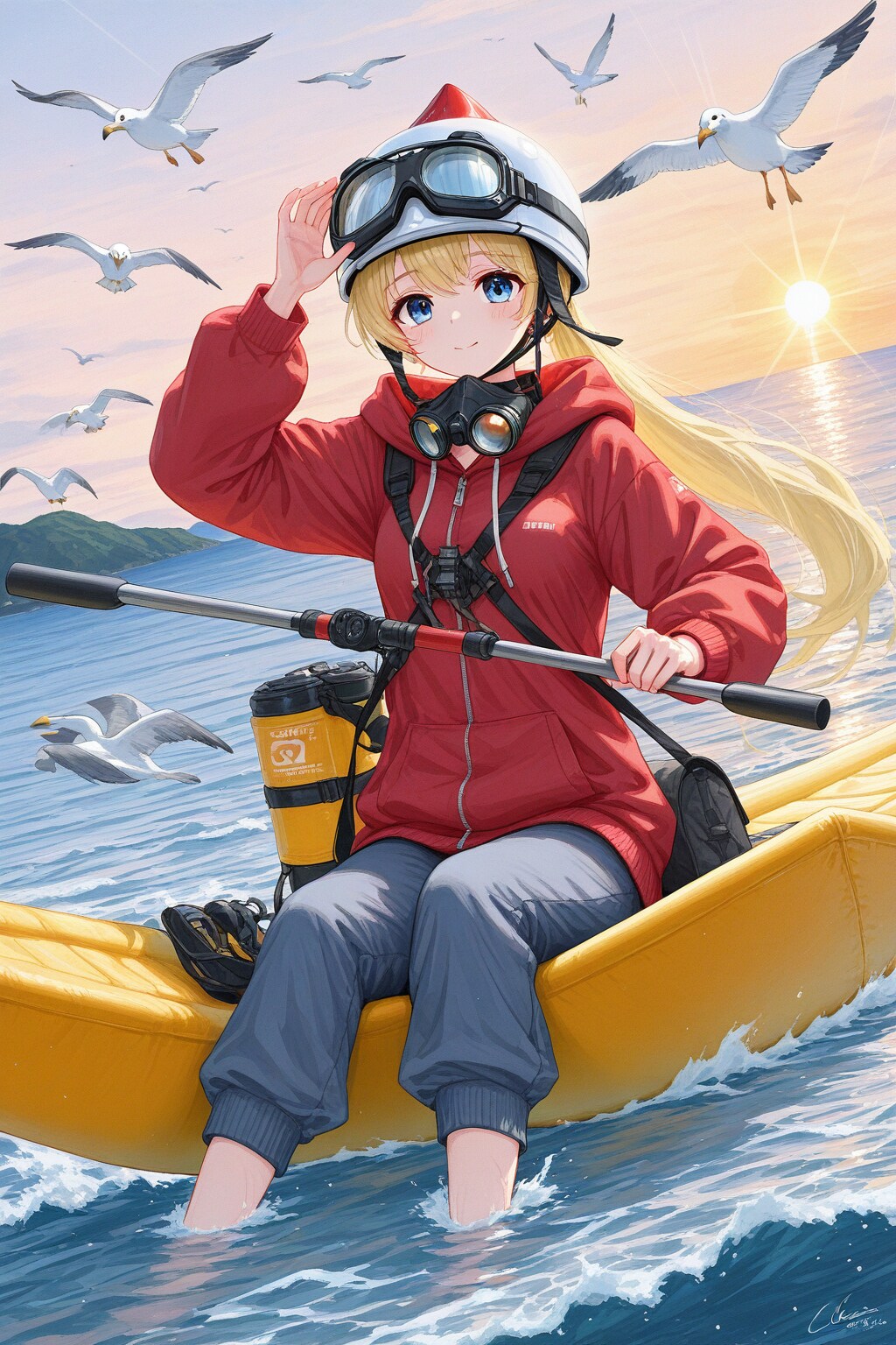 あの島に向かって | の人気AIイラスト・グラビア