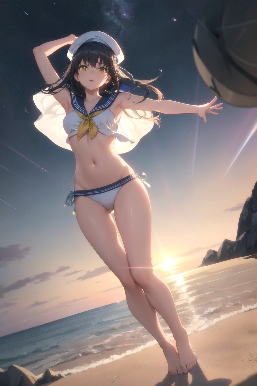 ６「マジックアワーの海」