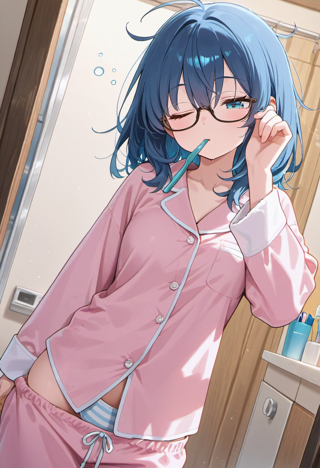 遅い寝起き