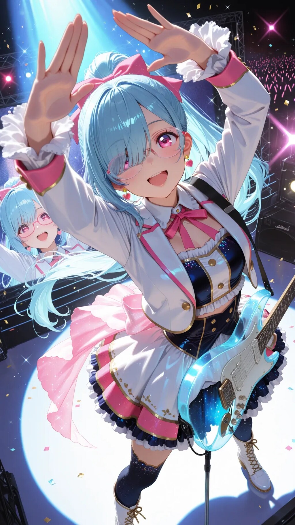 弾いてないよー♪