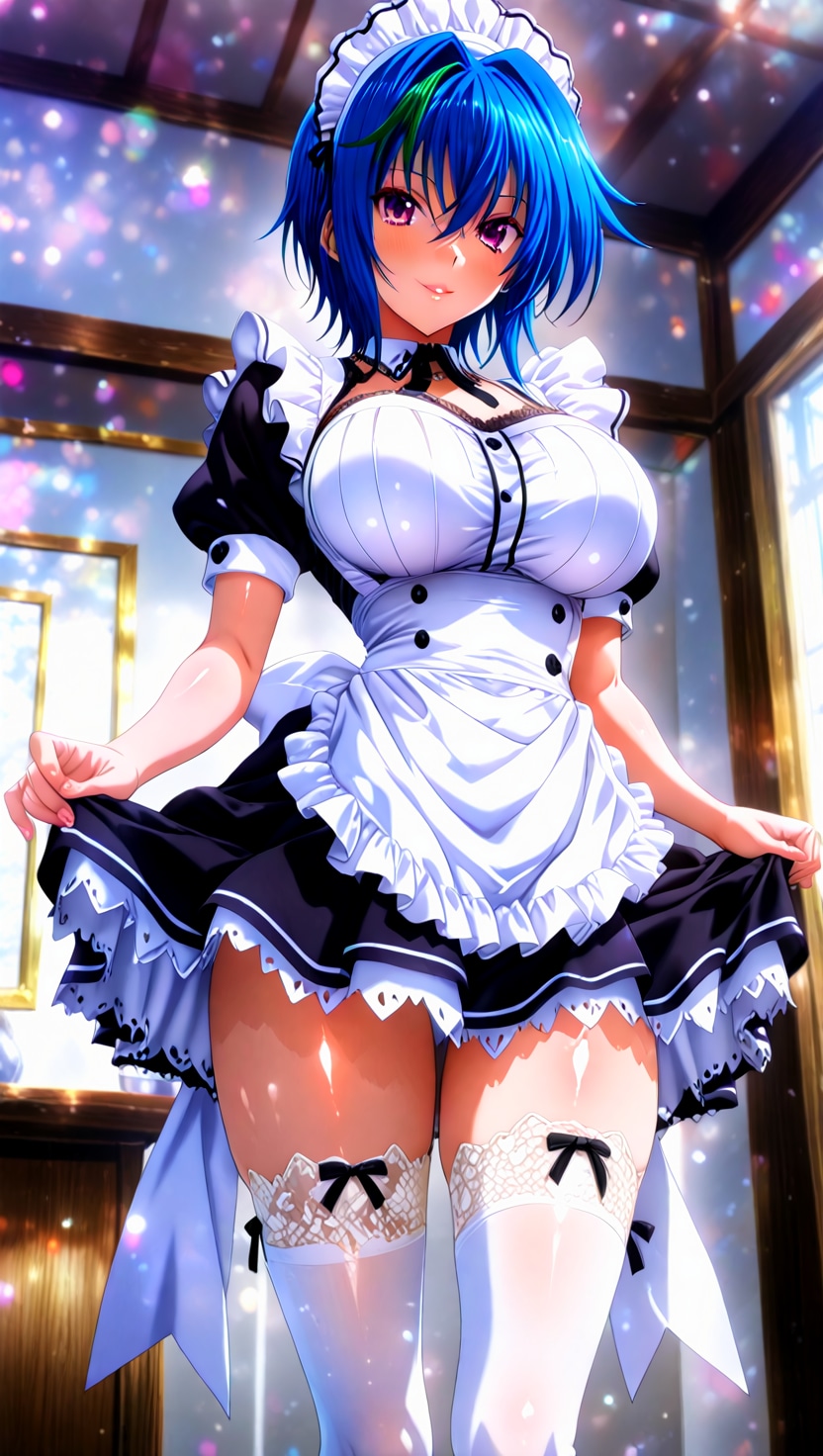 ゼノヴィア・クァルタEX～メイド服バージョン | の人気AIイラスト・グラビア