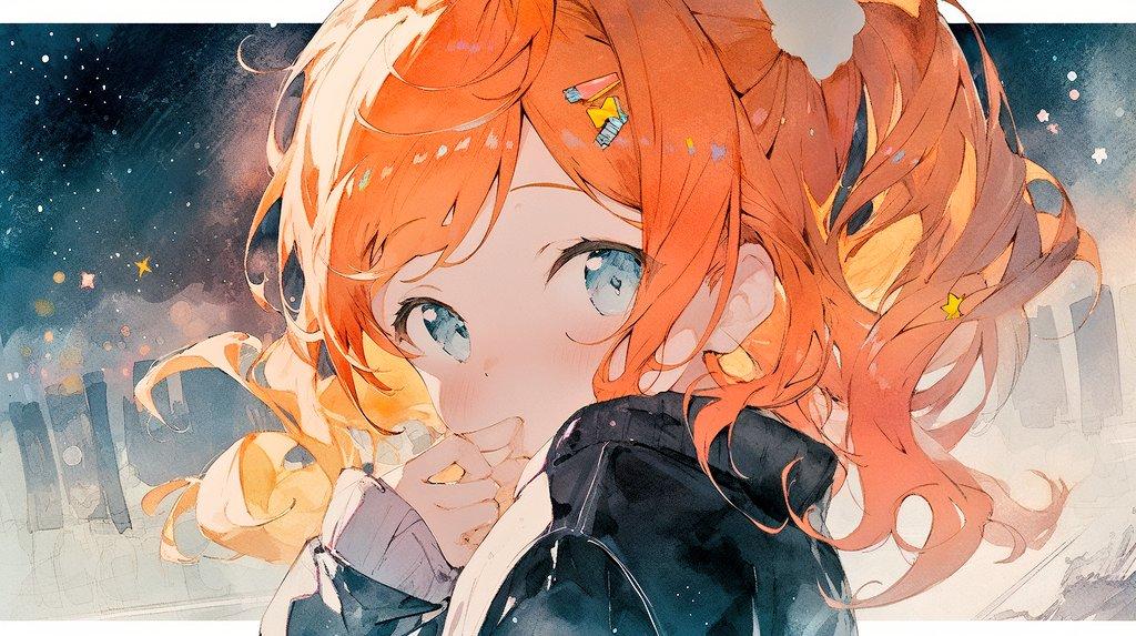 オレンジぽにて🍊