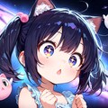 宇宙猫娘 4枚目